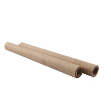 Tubos laminados de papel de color marrón de venta caliente